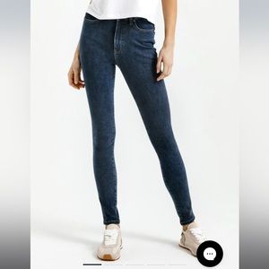NWT DU/ER four way flex denim high rise skinny jeans
